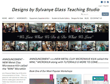 Tablet Screenshot of designsbysylvanye.com